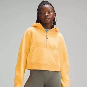 NWT Lululemon Scuba Oversized Half-Zip Hoodie XL/XXL - Mango Dream